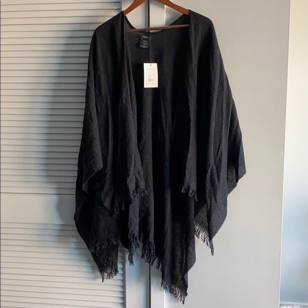 Theory Wool Poncho